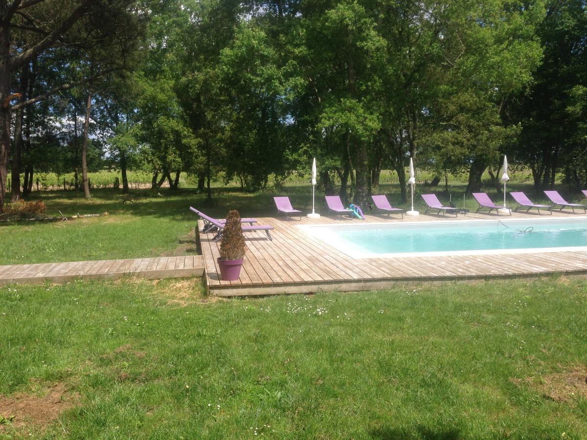 Domaine De Giron Bed & Breakfast Moulis-en-Médoc Eksteriør bilde