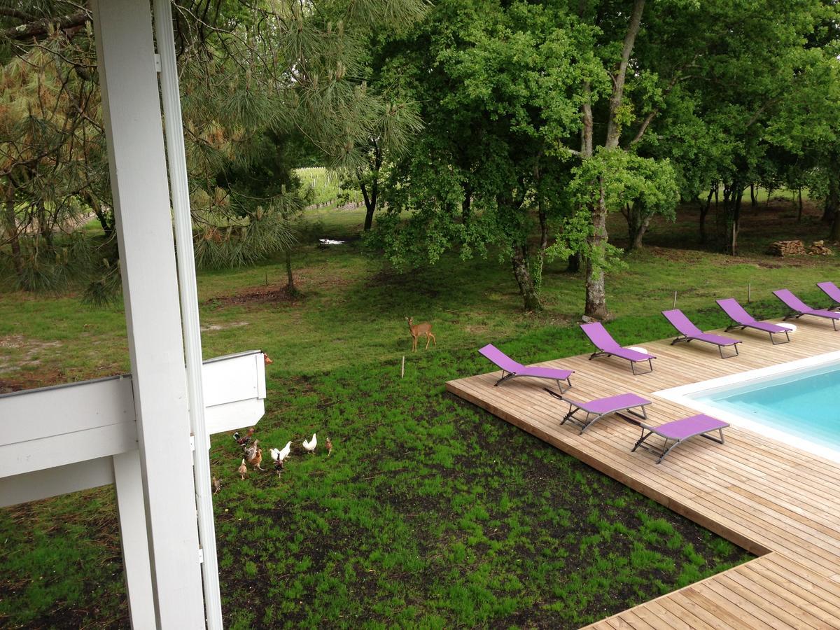 Domaine De Giron Bed & Breakfast Moulis-en-Médoc Eksteriør bilde